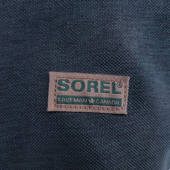 Sorel Kaufman Canada Women’s 10 Green Black Winter Snow Boots Insulated Liner - Picture 11 of 14